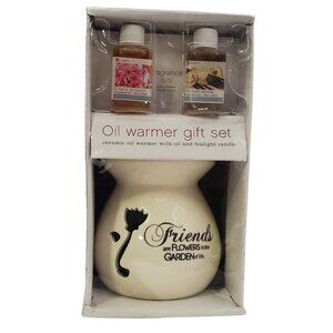 Ceramic Oil Warmer Set